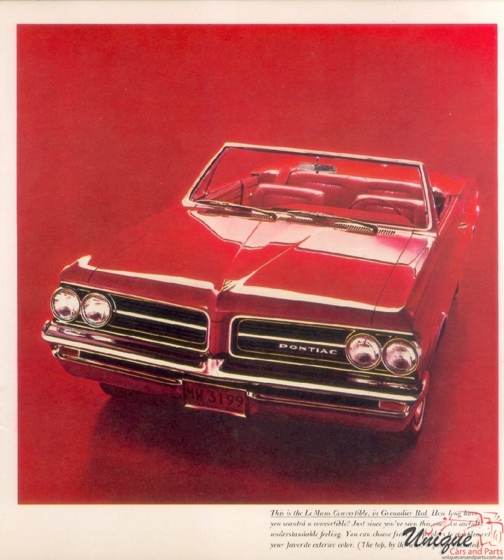 1964 Pontiac Tempest Brochure Page 6